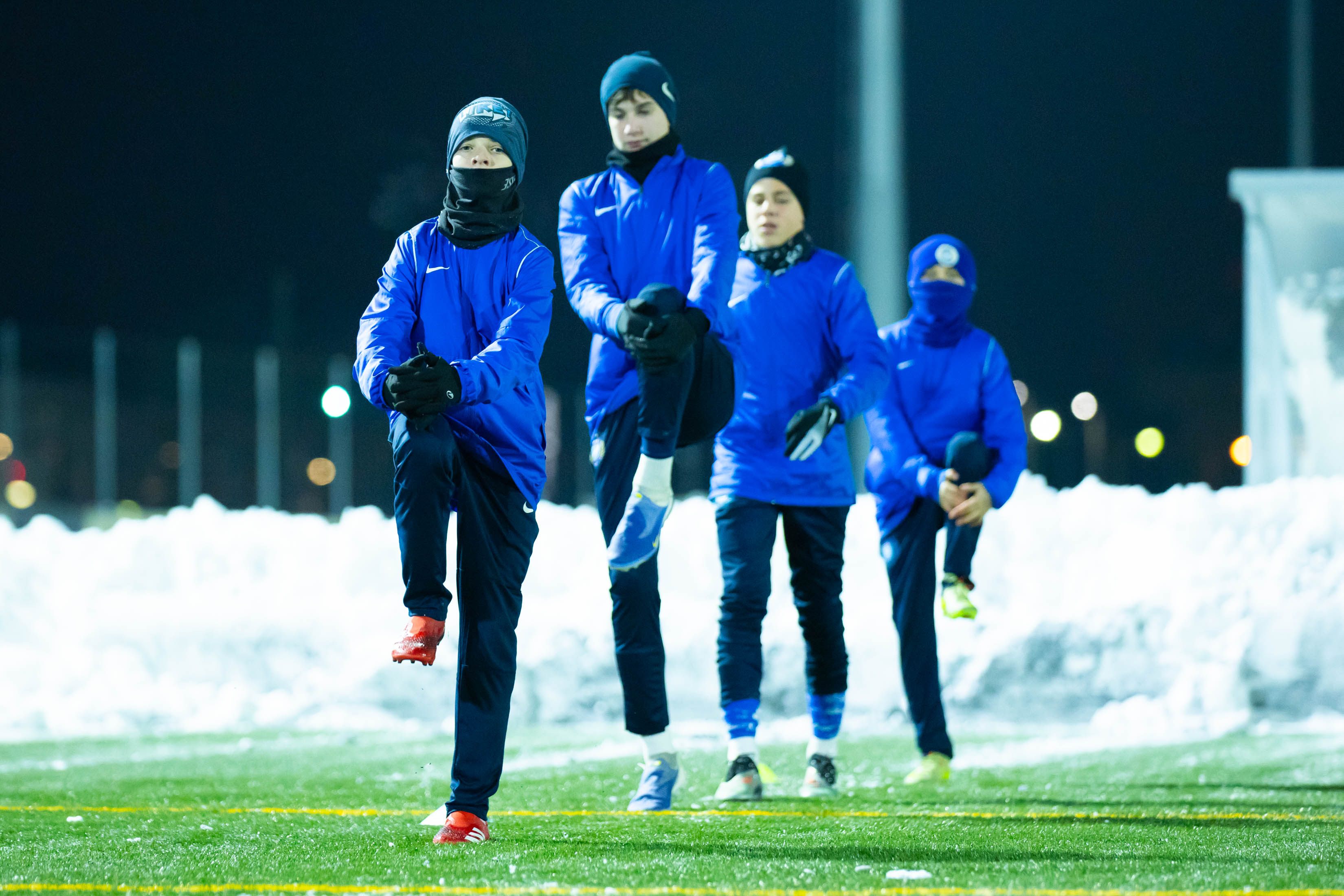 Képgaléria: az U14 is készül a szezonra