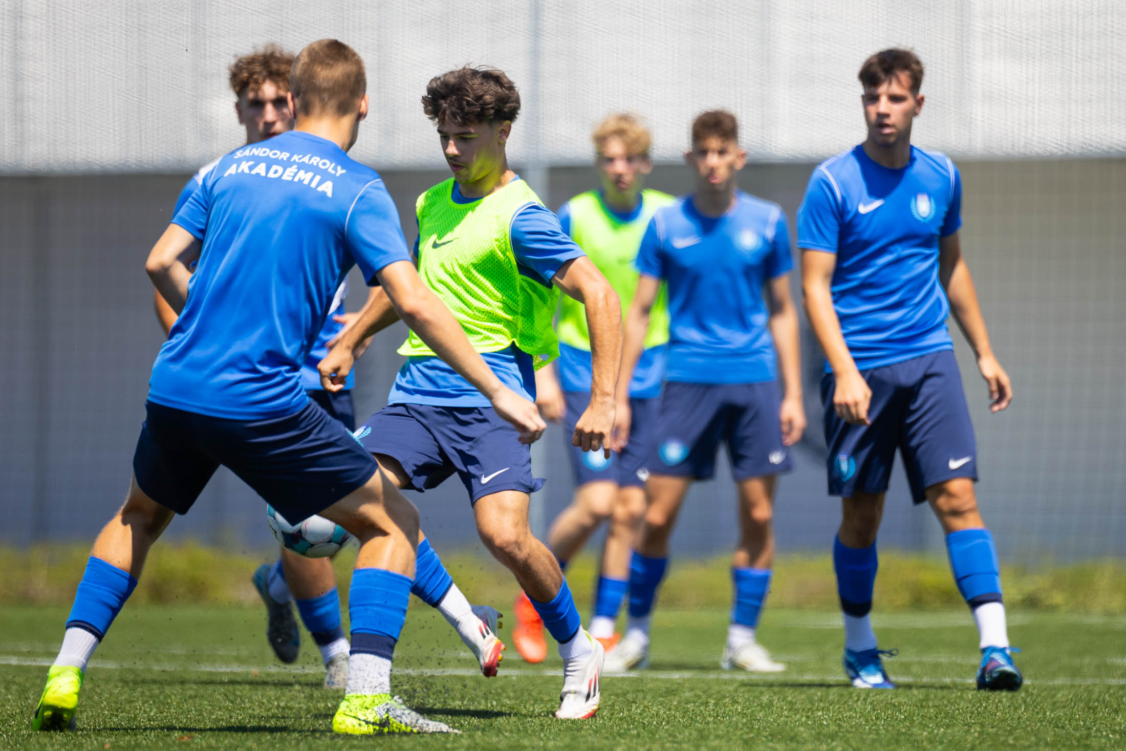 Képgaléria: edzésben U19-es csapatunk