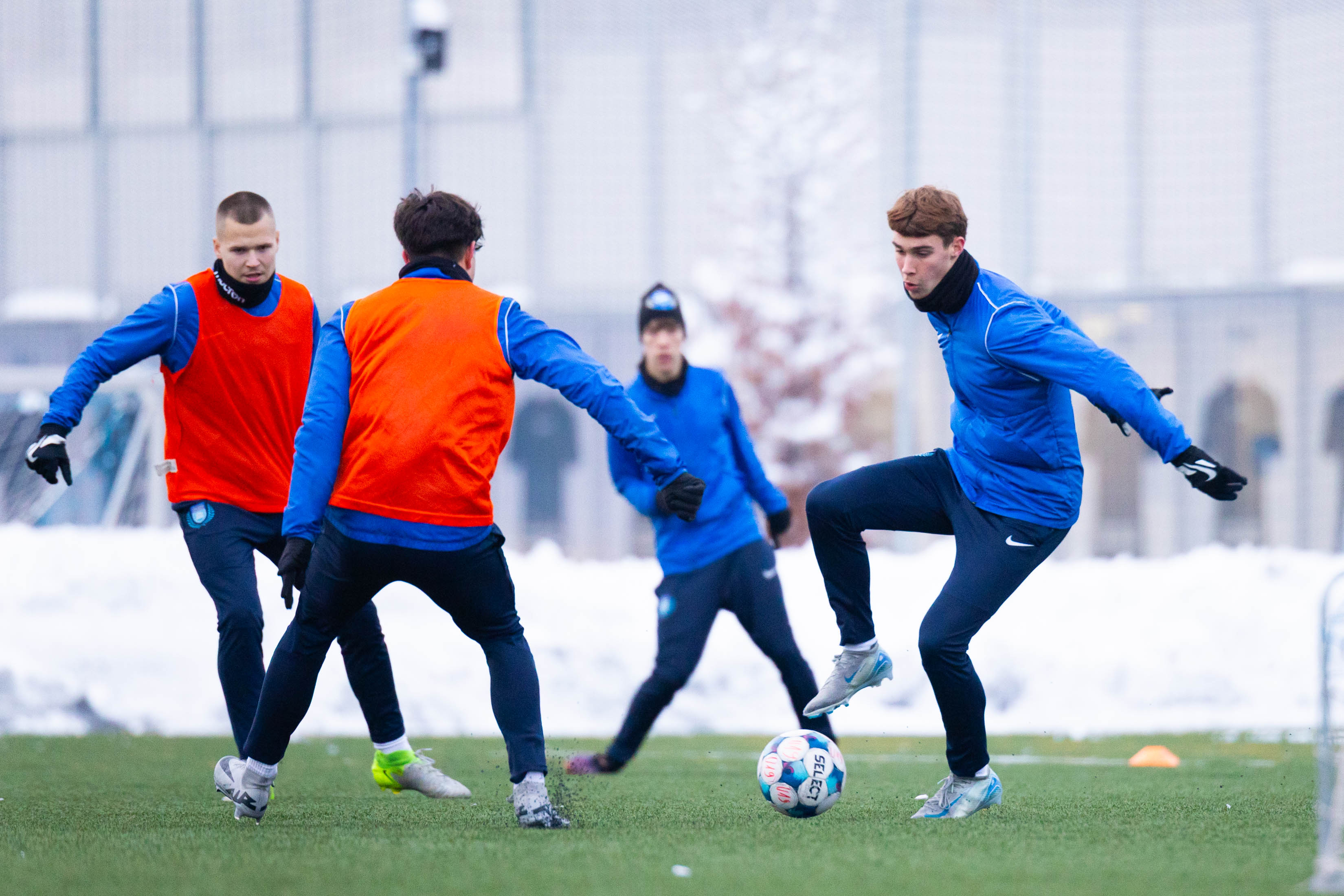 Képgaléria: edzésben U19-es csapatunk