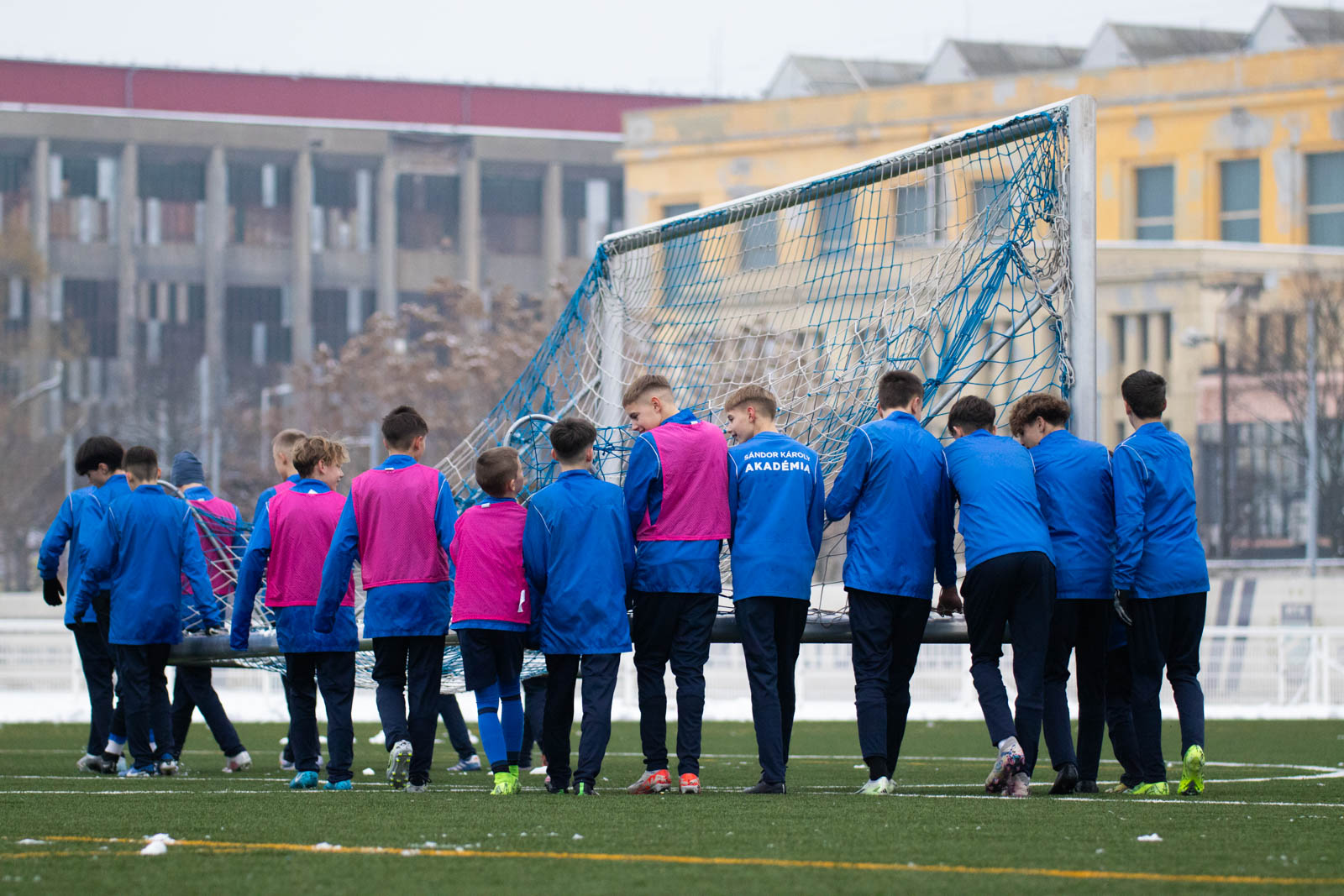 U14-es csapatunk készül a tavaszi szezonra